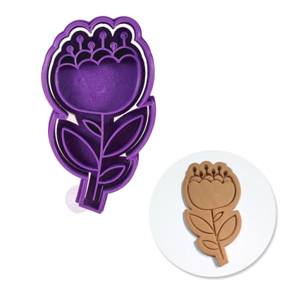 Cortador + Marcador Flor N°5