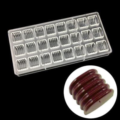 Molde Acrílico Bombón Rizado1