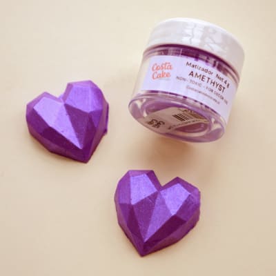 Polvo Nacarado Amethyst Costa Cake 4 gr.