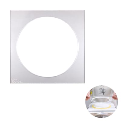 Panquequera Acrílico Redonda 22 cm.1