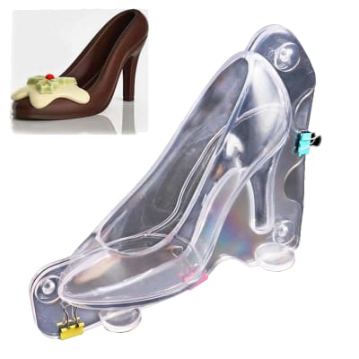 Molde Zapato Tacón Mediano Acrílico
