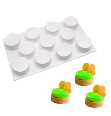 Molde Silicona Cilindros 11 Cavidades1