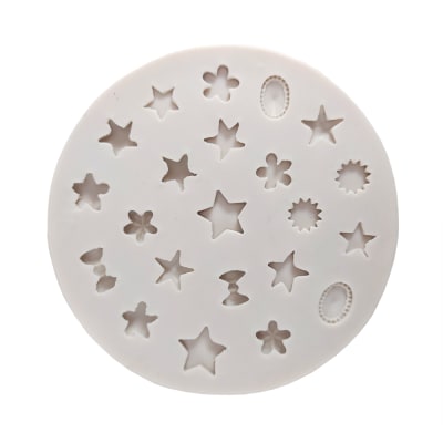 Molde Fondant Mini Decoraciones Silicona1