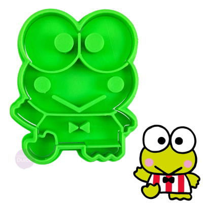 Cortador + Marcador Keroppi Plástico