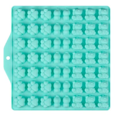 Molde Gomitas Gatos Silicona1