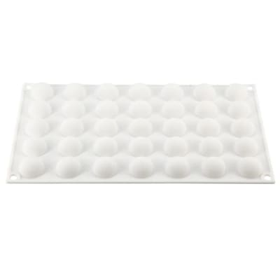 Molde Silicona Semi Esfera 35 Cavidades1