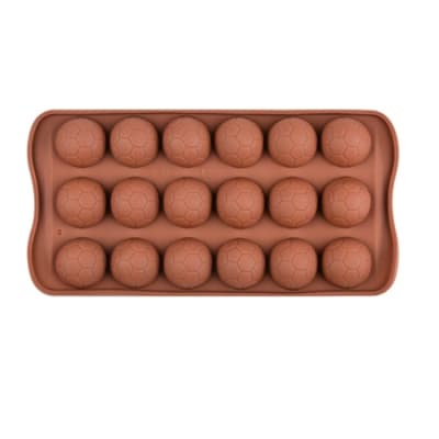 Molde Chocolate Pelota de Futbol Silicona1