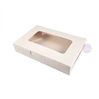 Caja Cartulina 15x10x2.5 cm. Blanca