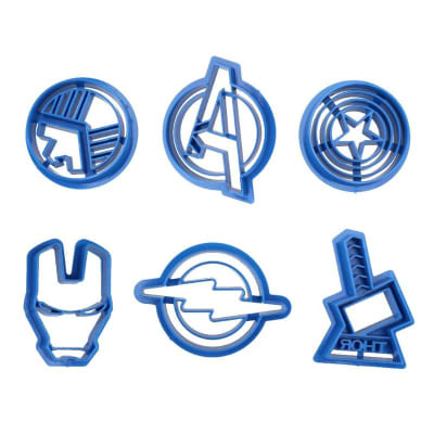 Set Cortador Avengers 6 Piezas