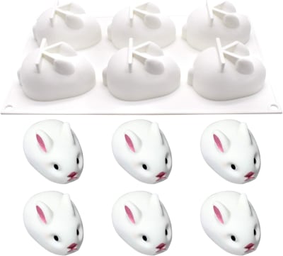 Molde Conejo 6 Cavidades1