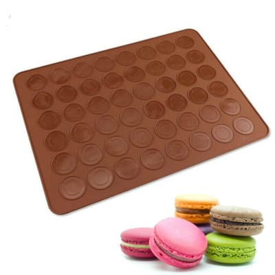 Lámina para Hornear Macarrones Silicona1
