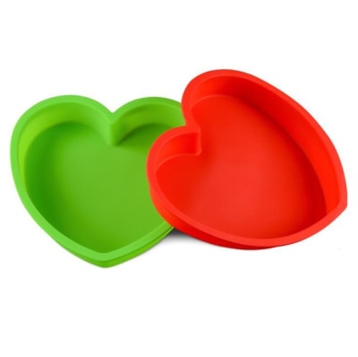 Molde Silicona Tartaleta Corazón 24 cm.1