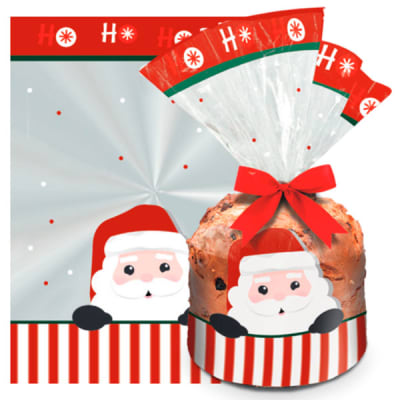 Bolsa para Pan de Pascua 500 gr. Santa 10 Unidades3