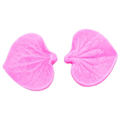 Molde Fondant Nervadura Pétalo de Hortensia Silicona1