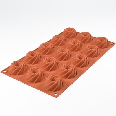Molde Remolino 15 Cavidades Silicona1