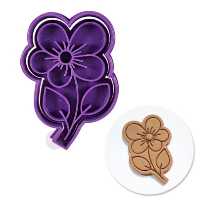 Cortador + Marcador Flor N°73