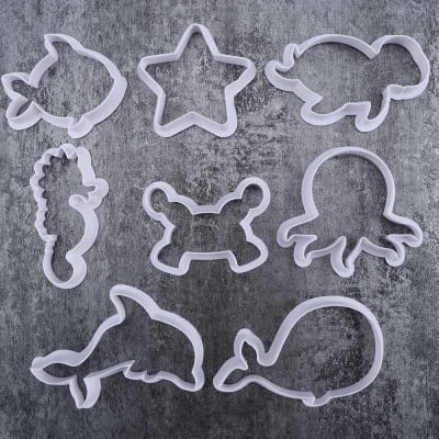 Set Cortadores Marinos Plásticos 8 Piezas1