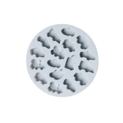 Molde Silicona Autitos Redondo1