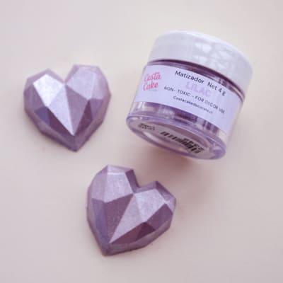 Polvo Nacarado Lilac Costa Cake 4 gr.