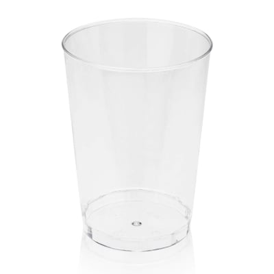 Vaso Acrílico Redondo 8,5 x 6,7 cm. 20 Unidades1