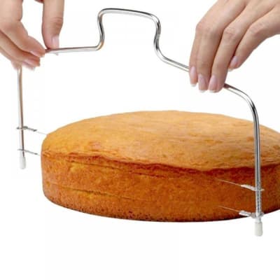 Cortador Nivelador de Bizcochos 32 cm. 2 Hilos