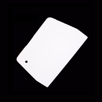 Paleta, Espatula o Cortador Plástico Blanco 13,4 cm.1