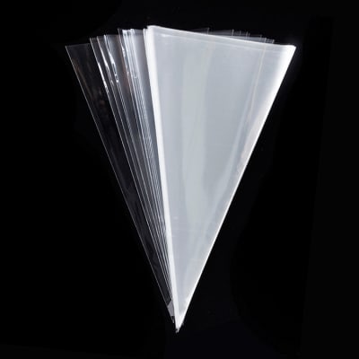 Set Bolsas Cono Transparentes 10 Unidades