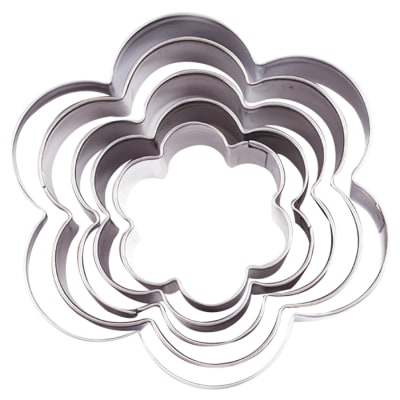 Set Cortadores Metálicos Flores 5 Piezas2