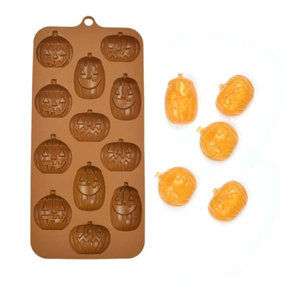 Molde Chocolate Silicona Calabazas N°21