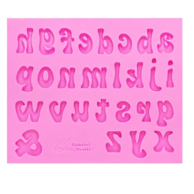 Molde Fondant Minúsculas Silicona