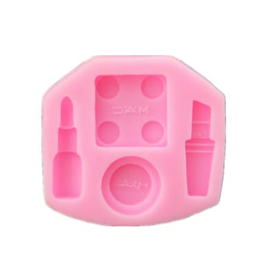 Molde Fondant Maquillaje Mac Silicona1