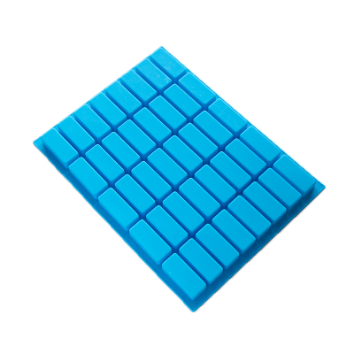 Molde 40 Barras Rectangulares Silicona