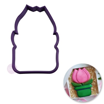 Cortador Plástico Flor N°54