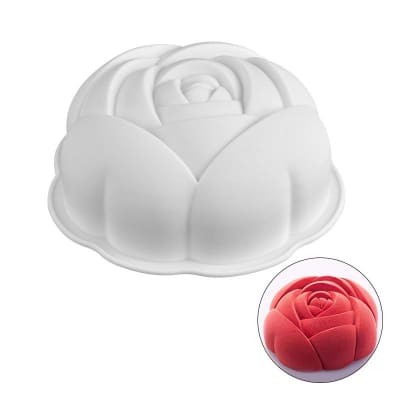 Molde Silicona Rosa Grande1
