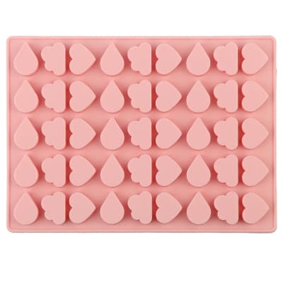 Molde Silicona Nube, Gota y Corazón1