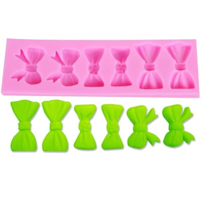 Molde Fondant 6 Cintas Silicona