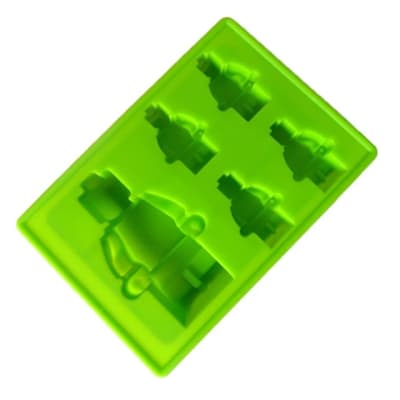 Molde 5 Figuras Lego Silicona