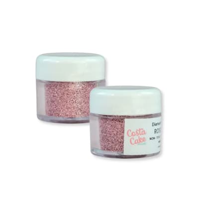 Diamantina Costa Cake Rose Gold 5 gr.