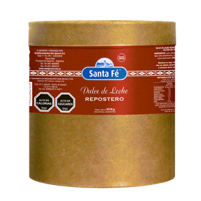 Dulce de Leche Repostero Santa Fe 10 kg.