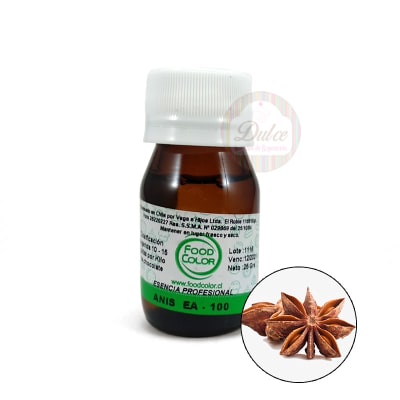 Esencia Food Color 25 gr. Anis1