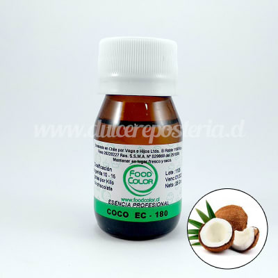 Esencia Food Color 25 gr. Coco1