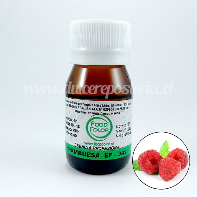 Esencia Food Color 25 gr. Frambuesa