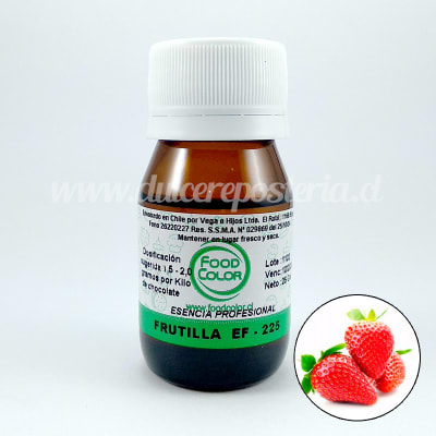 Esencia Food Color 25 gr. Frutilla