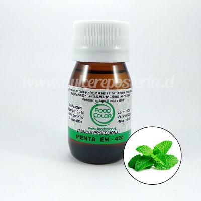 Esencia Food Color 25 gr. Menta1