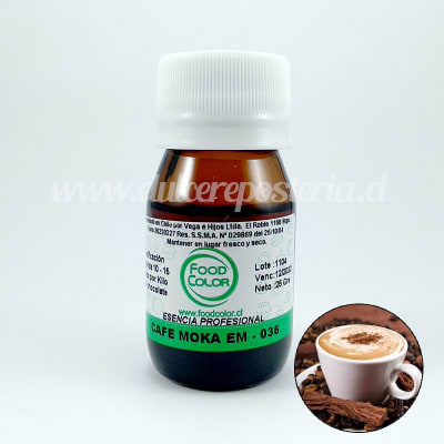 Esencia Food Color 25 gr. Café Moka1