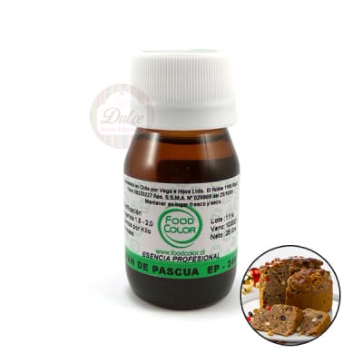 Esencia Food Color 25 gr. Pan de Pascua
