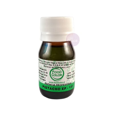 Esencia Food Color 25 gr. Pistacho