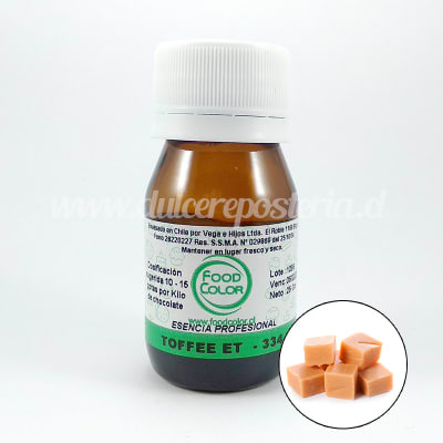 Esencia Food Color 25 gr. Toffee1