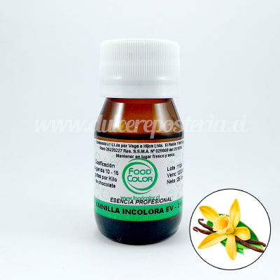 Esencia Food Color 25 gr. Vainilla Incolora