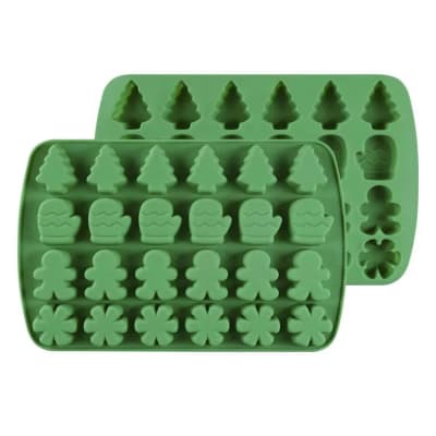 Molde Navidad 24 Cavidades Silicona